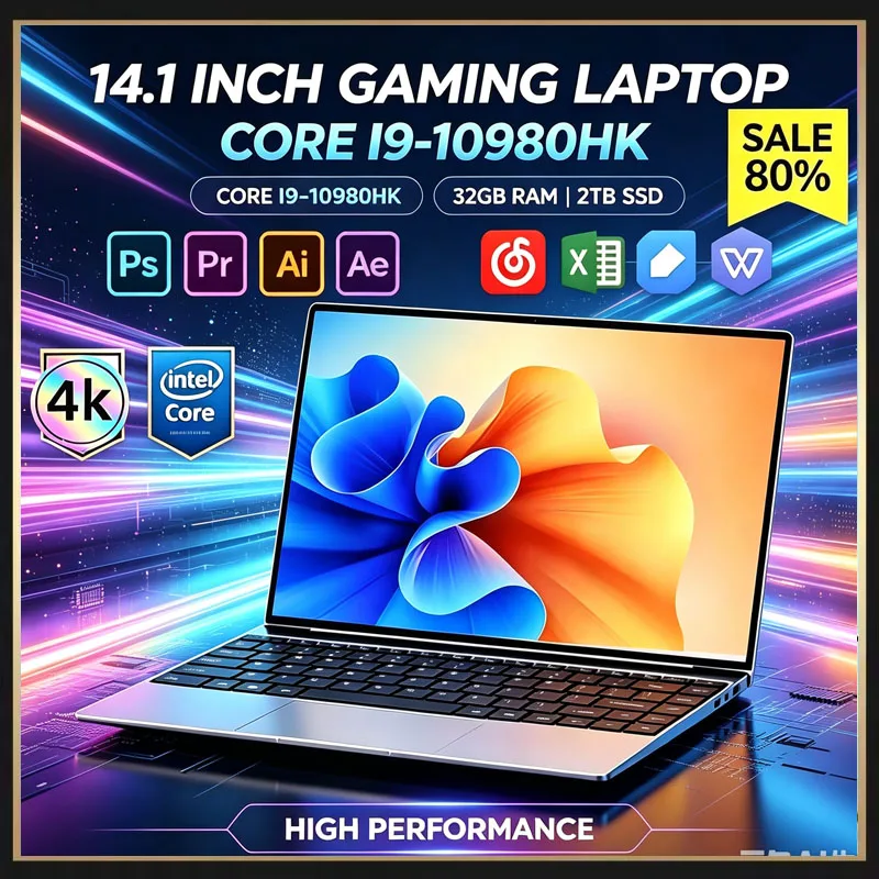 Ssd 2Tb - Laptop Ultra Slim 14.1 Intel Core