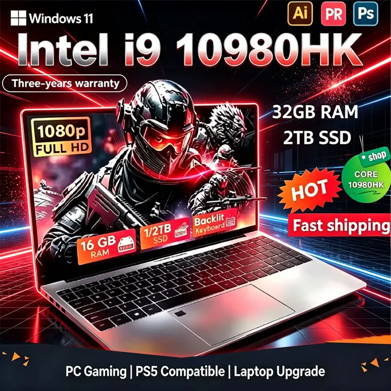 Ssd 2Tb - Novo Lançamento Laptop Gamer 14.1 I9