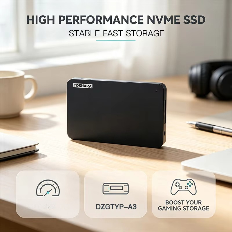 SSD Portátil TOSHARA A3 4TB 2T - Ssd 500Gb avaliação e preço