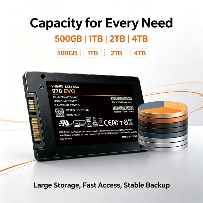 SSD 970 EVO, 500 GB/2 TB/1 TB, - Ssd 500Gb avaliação e preço