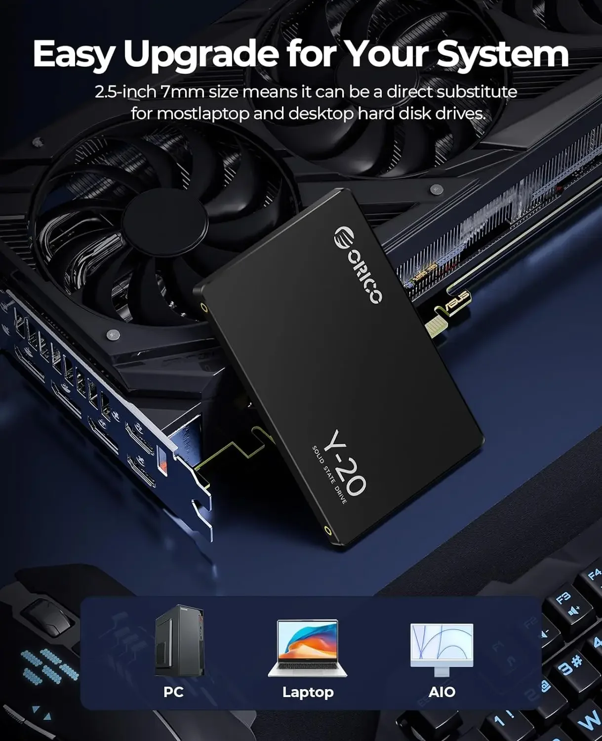 Orico sata iii ssd 2.5 ”disco  - Ssd 500Gb avaliação e preço