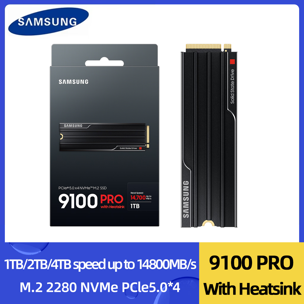 SSD SAMSUNG 9100 PRO com dissi - Samsung Ssd avaliação e preço