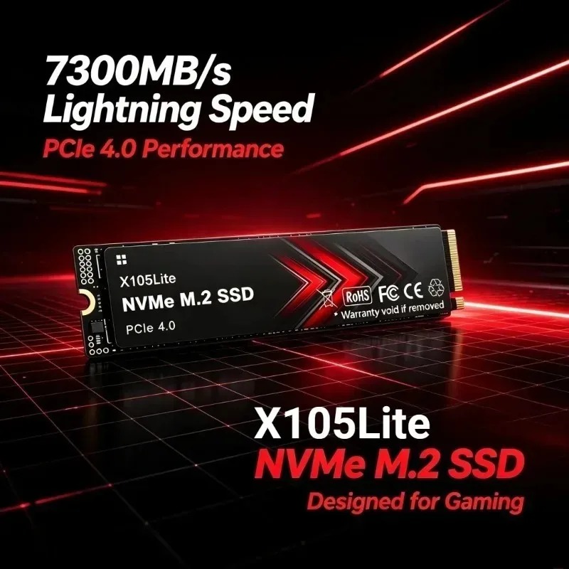 X105Lite NVME SSD M2 NVMe Disc - Ssd 500Gb avaliação e preço